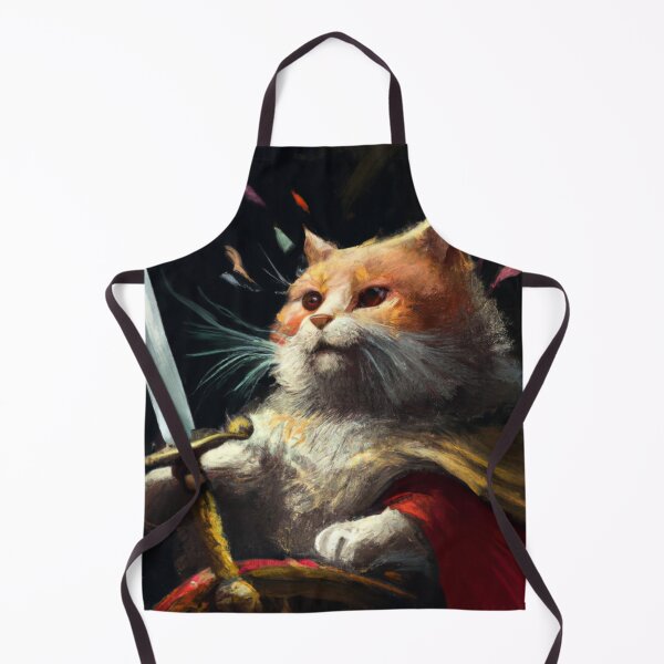 Item preview, Leon the Cat, champion of cats (Baroque) designed and sold by thecatandkettle.