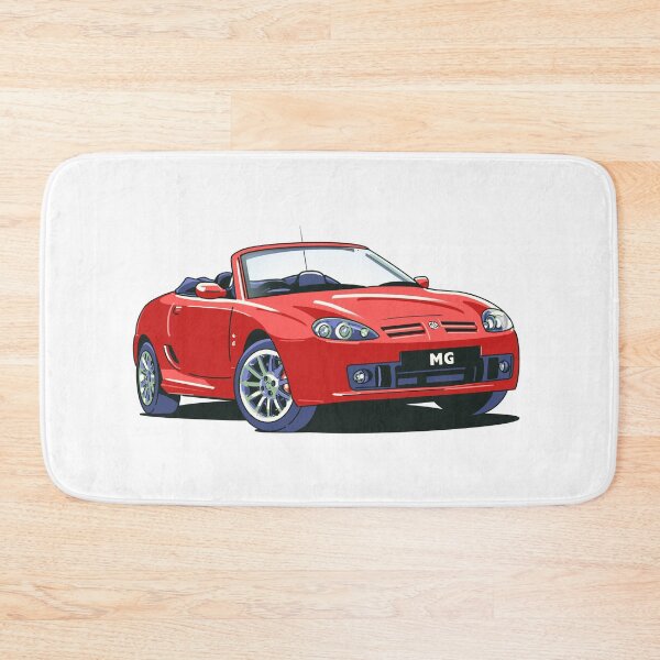 Item preview, MG TF MG car in Solar Red designed and sold by Webazoot Industries - Car Art.