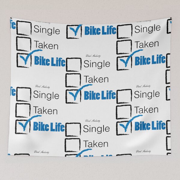 Item preview, SINGLE, TAKEN, BIKE LIFE designed and sold by VividAudacity.