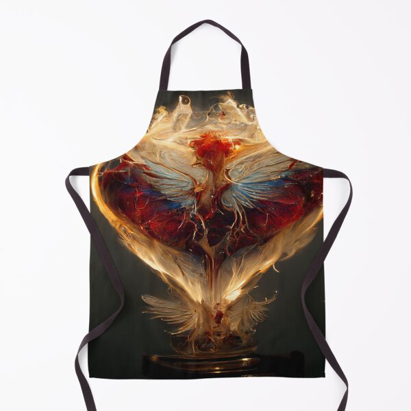 Item preview, Flaming Heart Art / Flame Heart Unwind Designs designed and sold by Unwind-Art-Work.