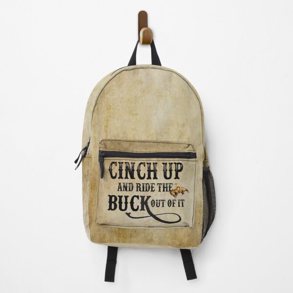 Item preview, Cinch Up And Ride The Buck Out Of It - Western Humor designed and sold by handsoftime2020.