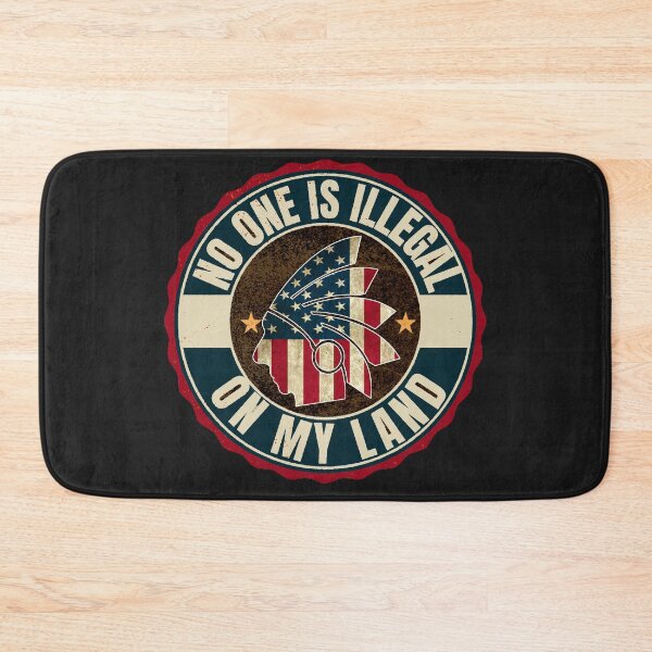 Item preview, Ethnic native american no one is illegal on my land designed and sold by erozzz.