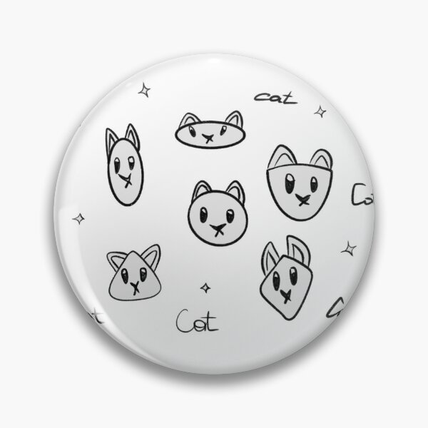 Item preview, Cat faces with the words  designed and sold by Anton-Domin-Art.