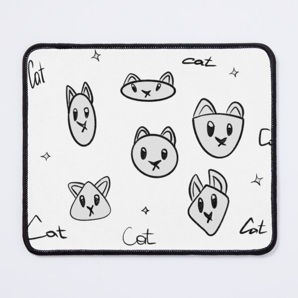 Item preview, Cat faces with the words  designed and sold by Anton-Domin-Art.