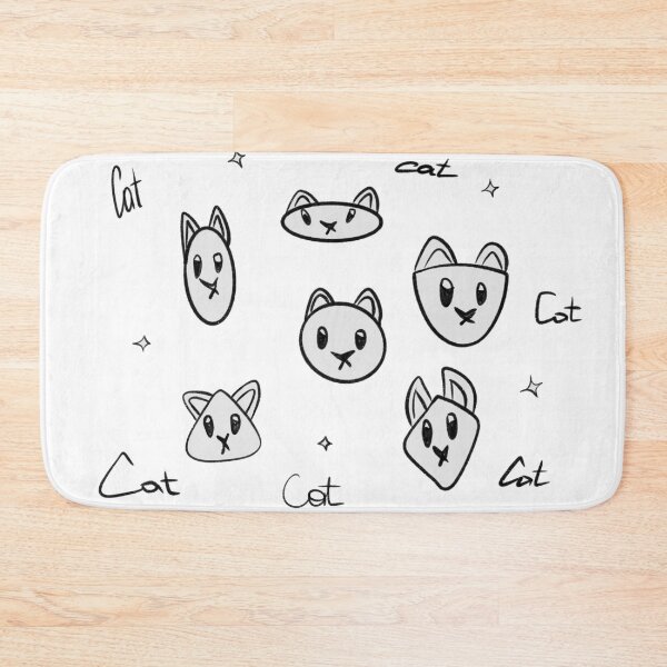 Item preview, Cat faces with the words  designed and sold by Anton-Domin-Art.