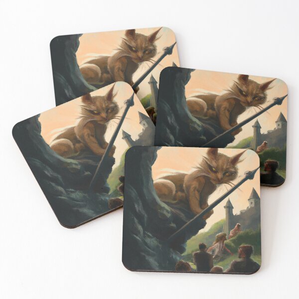 Item preview, Tobias the Cat, watching his people (Baroque) designed and sold by thecatandkettle.