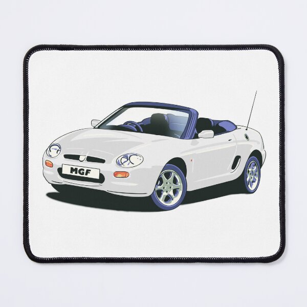 Item preview, MG Rover MGF car in White Diamond  designed and sold by Webazoot Industries - Car Art.