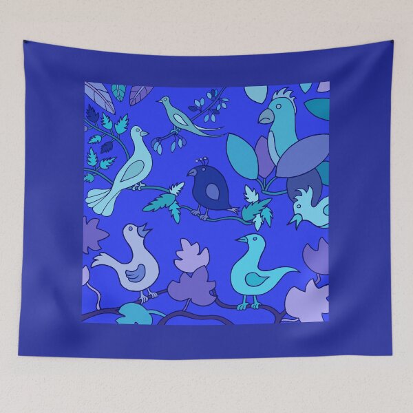 Item preview, Blue Birds designed and sold by Jill Vance.