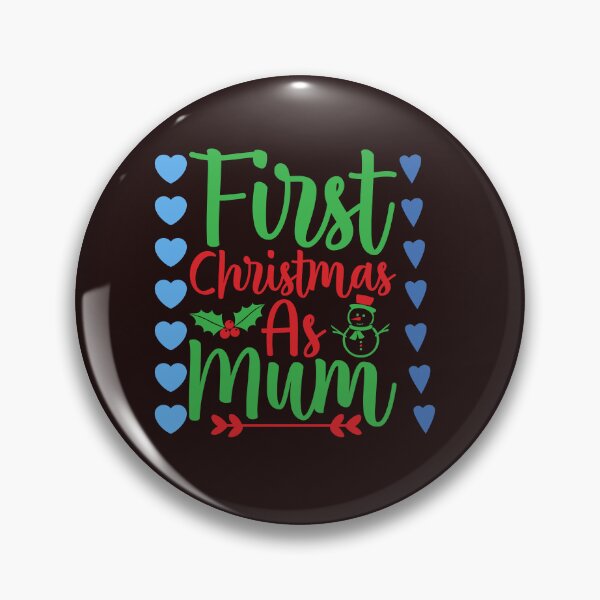 Item preview, First Christmas As Boy's Mum designed and sold by starfishstuff.
