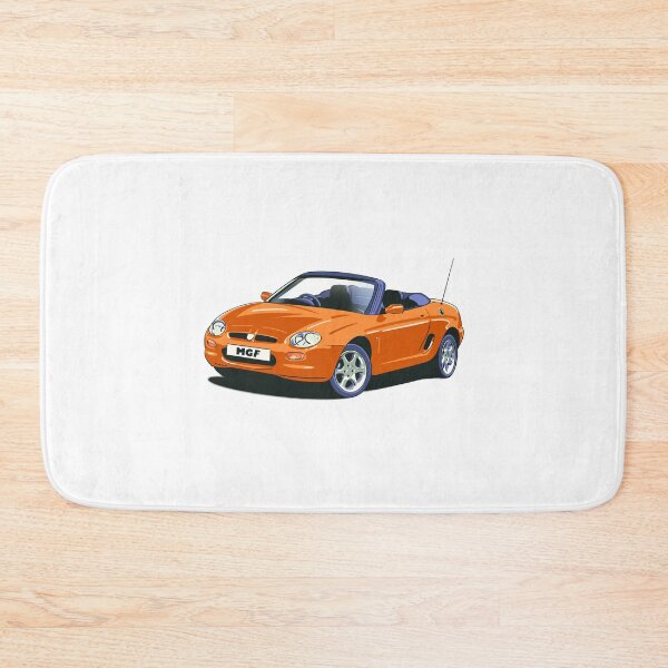 Item preview, MG Rover MGF car in Volcano orange designed and sold by Webazoot Industries - Car Art.