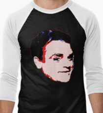 Jimmy Cagney - Pop Art Men's Baseball ¾ T-Shirt