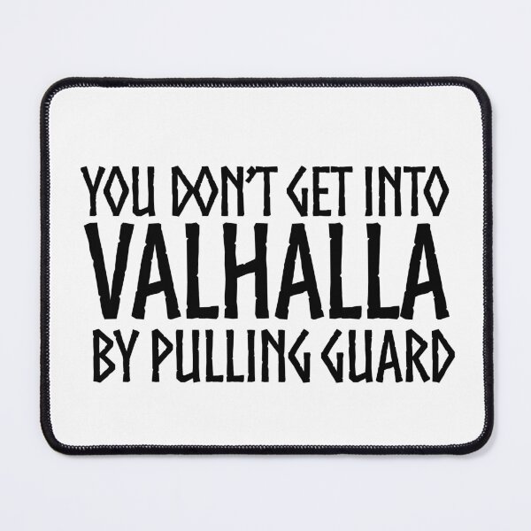 Item preview, Valhalla BJJ guard Viking meme  designed and sold by TheEP.