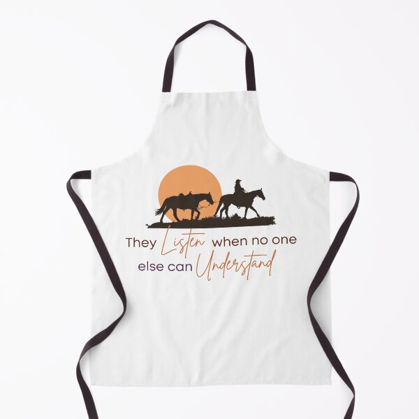 Item preview, Horses listen when no one else can understand horse therapy designed and sold by JoeyGrace.