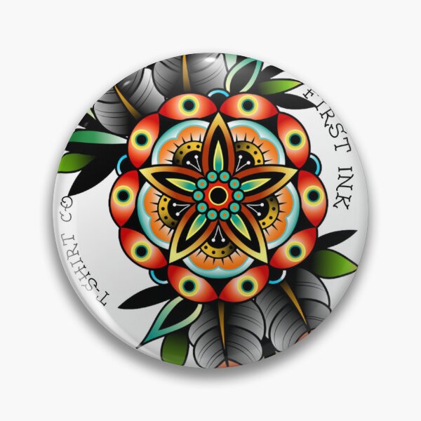 Item preview, Tattoo flower  designed and sold by FIRSTINK.