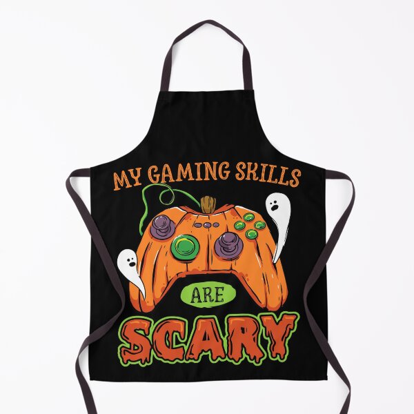 Item preview, My gaming skills are scary, coll and spooky halloween costume designed and sold by reka88.