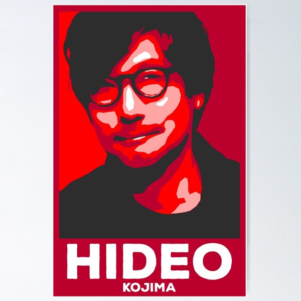 Artikel-Vorschau von Japanische Ikonen | Hideo Kojima | HOPE-Poster | Berühmter japanischer Videospieldesigner, designt und verkauft von nihontees.