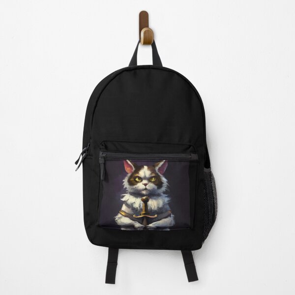 Item preview, Matti the Cat, posing with sword (Baroque) designed and sold by thecatandkettle.