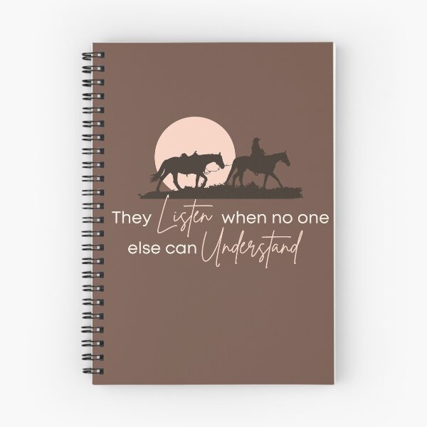 Item preview, Horses listen when no one else can understand horse therapy designed and sold by JoeyGrace.
