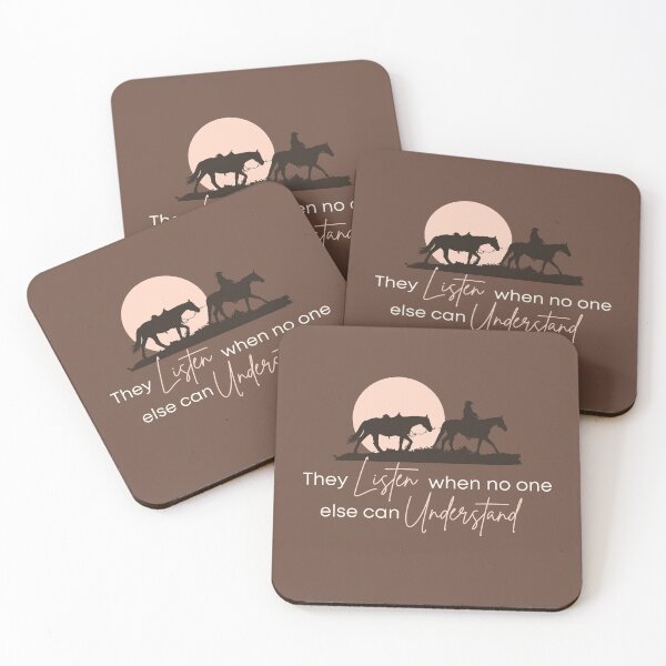 Item preview, Horses listen when no one else can understand horse therapy designed and sold by JoeyGrace.