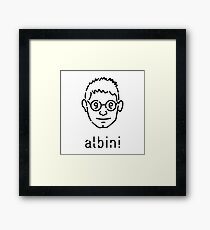 Albini - Big Black, Rapeman, Flour, Shellac Framed Print