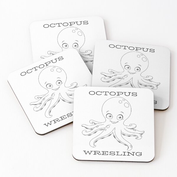 Artikelvorschau, Oktopus-Wrestling entworfen und verkauft von Rickido.
