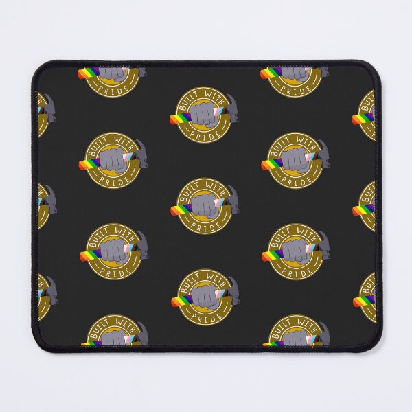 Item preview, Built with Pride | National Coming Out Day | Love Is Love | Equality | Yellow designed and sold by monkish.