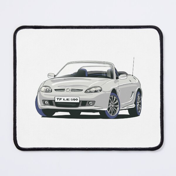 Item preview, MG TF LE 500 in Crystal White designed and sold by Webazoot Industries - Car Art.