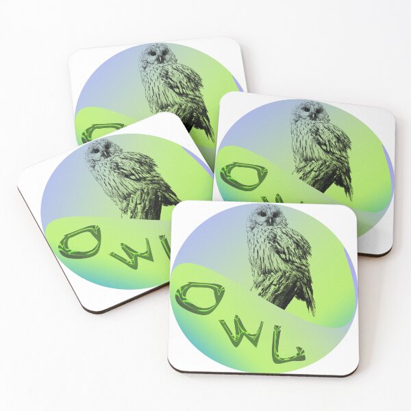 Item preview, An owl on a branch designed and sold by Bigrow.