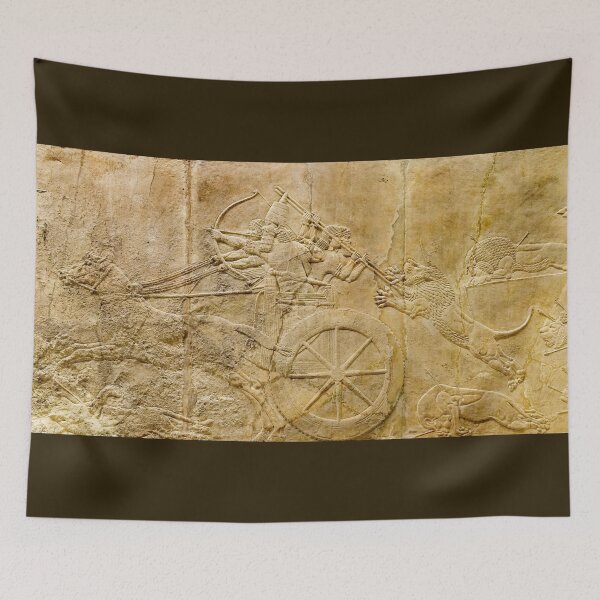 Item preview, Assyrian Lion Hunt 03 designed and sold by Weston  Westmoreland.