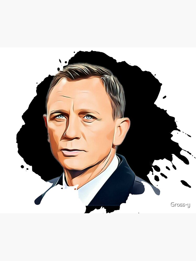 007 Agent Portrait James Bond by Gross-y