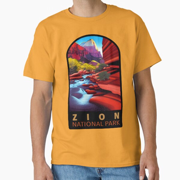 Vista previa del artículo con la obra «Parque Nacional Zion Utah», diseñado y vendido por CattlettArt.