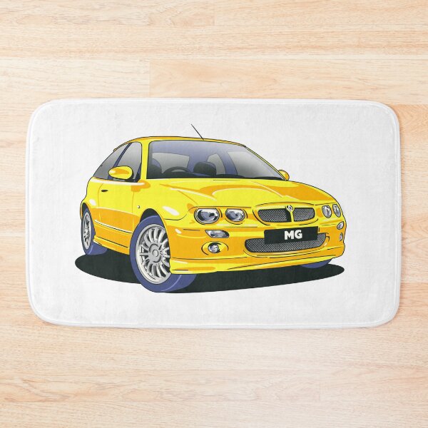 Item preview, MG ZR in Trophy Yellow designed and sold by Webazoot Industries - Car Art.