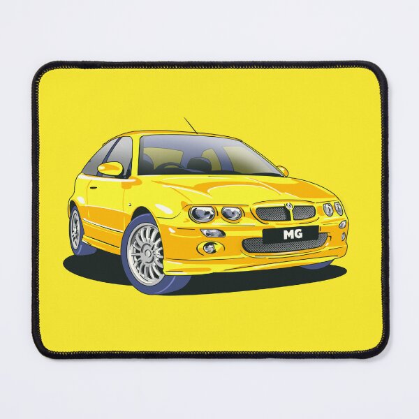 Item preview, MG ZR in Trophy Yellow designed and sold by Webazoot Industries - Car Art.