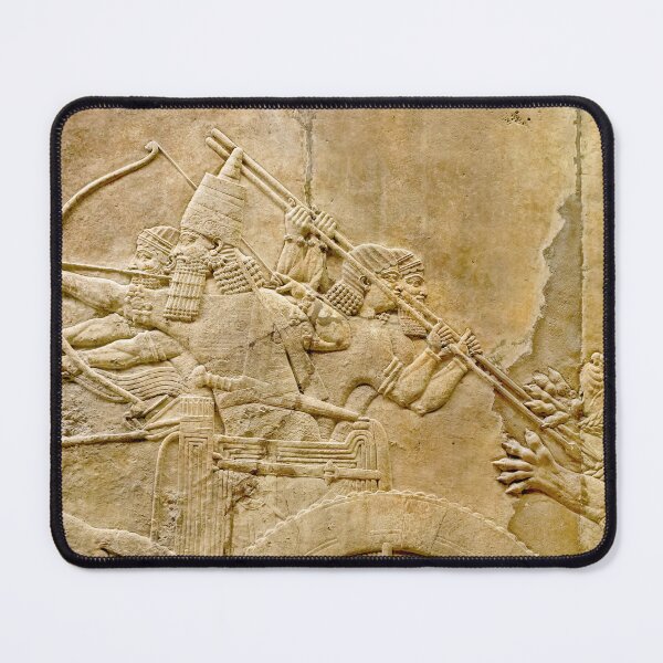 Item preview, Assyrian Lion Hunt 04 designed and sold by Weston Westmoreland.