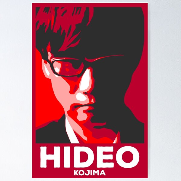 Artikel-Vorschau von Japan-Symbole | Hideo Kojima | HOFFNUNG-Plakat | Berühmter japanischer Videospieldesigner, designt und verkauft von nihontees.