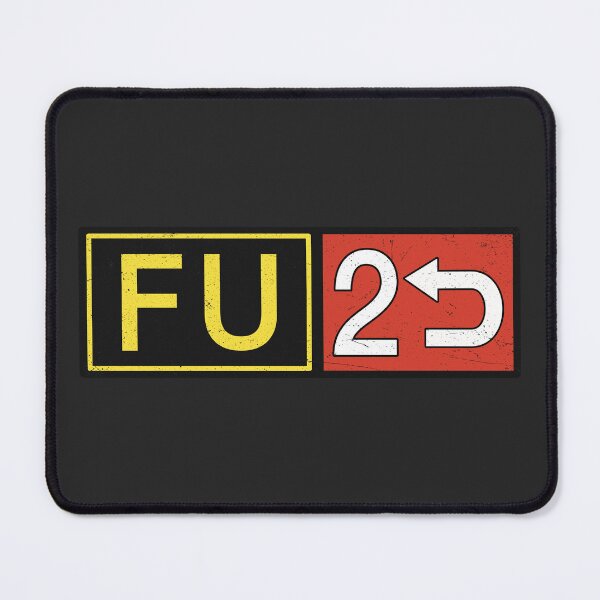 Item preview, Airport Taxiway Sign - FU2 (funny pilot shirt) designed and sold by Numero14.