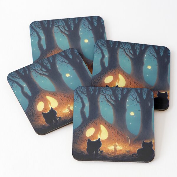 Item preview, Cat out at night designed and sold by RileyKyler.