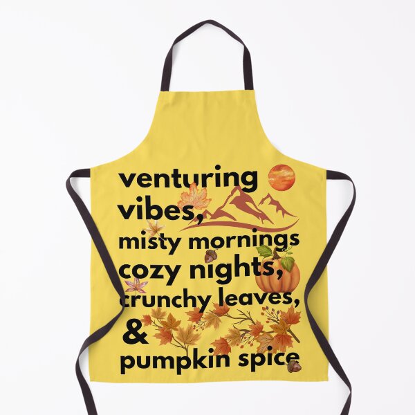 Item preview, venturing vibes misty mornings cozy nights crunchy leaves & pumpkin spice designed and sold by movie-popcorn.