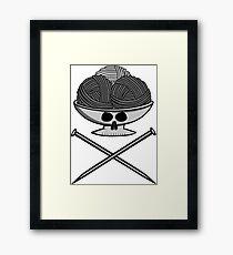 Skully Framed Print