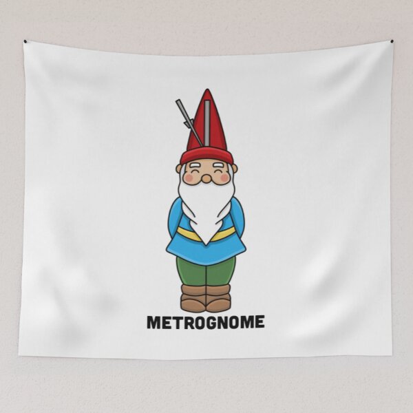 Item preview, Metrognome Metronome Gnome designed and sold by radiantdark.