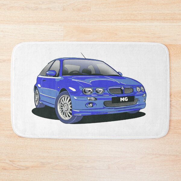Artikelvorschau, MG ZR in Trophy Blue entworfen und verkauft von Webazoot Industries - Car Art.