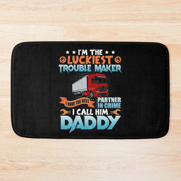 Item preview, I'm The Luckiest Trouble Maker I Have The Best Partner In Crime I Call Him Daddy designed and sold by oswaldcoccoh.