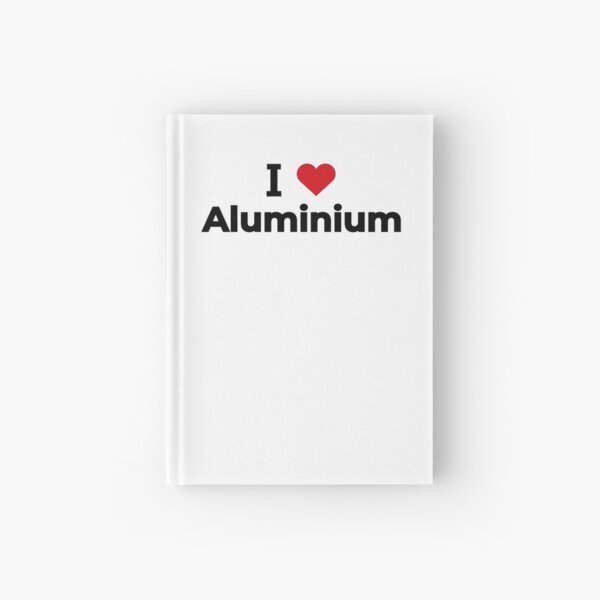 Aperçu de l'œuvre J'aime l'aluminium créée et vendue par Moyanana.