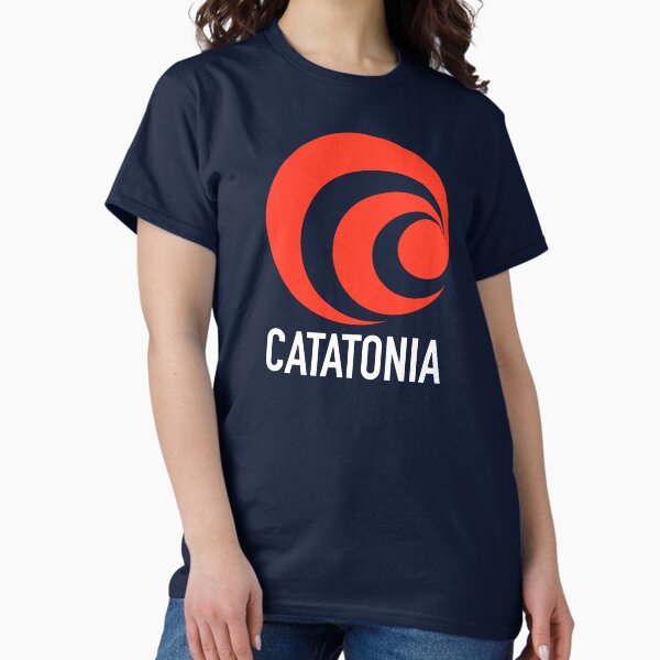 Vista previa del artículo con la obra «Catatonia, Terciopelo internacional, Mucho más allá del azul, Maldito y bendito por igual, Britpop, Clásico», diseñado y vendido por ElasticaShirts.