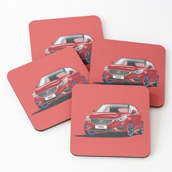 Item preview,  MG3 Car in Ruby Red designed and sold by Webazoot Industries - Car Art.