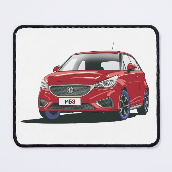 Item preview,  MG3 Car in Ruby Red designed and sold by Webazoot Industries - Car Art.