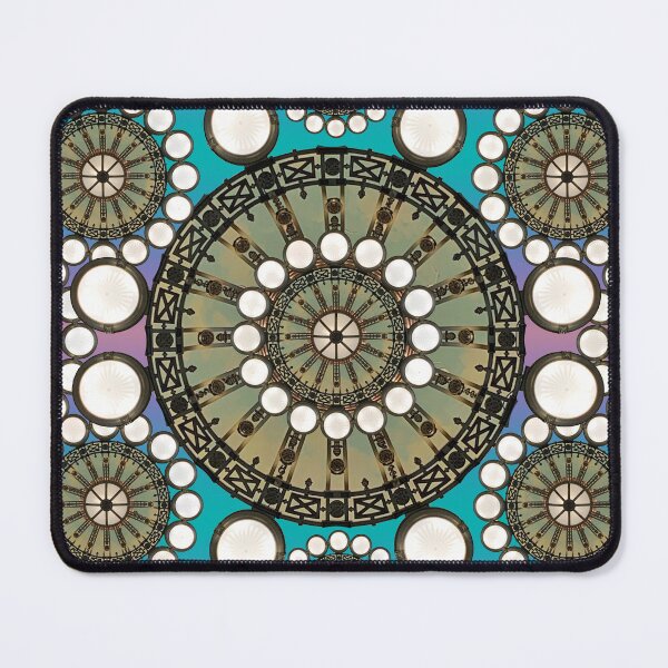 Item preview, Elaboration of Utah State Capitol Dome Teal designed and sold by BGGretchen.