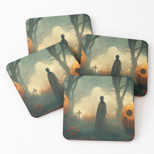 Item preview, Scary Pumpkins Dark Halloween designed and sold by RileyKyler.