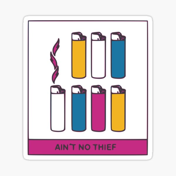 Viagra Boys - Ain't No Thief - Album Cover Sticker
