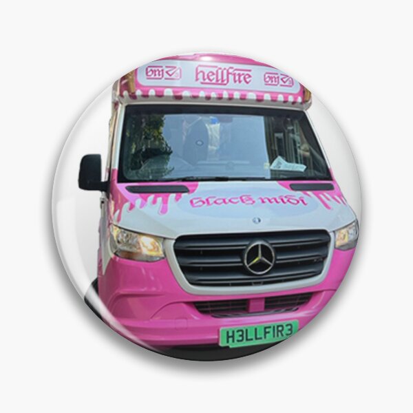 Item preview, black midi ice cream truck designed and sold by joshlikesmusic.